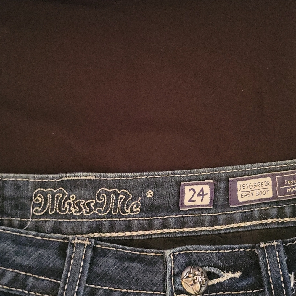 Miss Me Boot Cut Jeans Size 24/31 - Picture 3 of 4